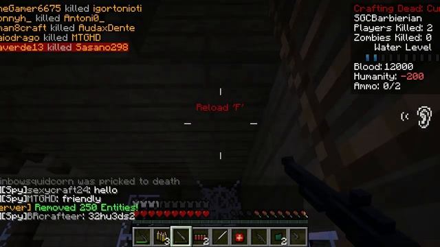 "Shootout!" The Walking Dead #21 (Crafting Dead Minecraft Server) смотреть онлайн