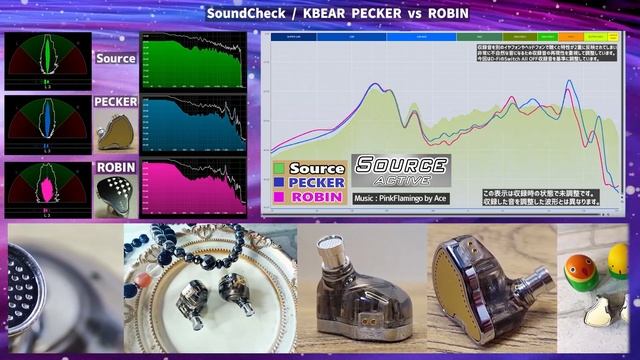 KBEARのBIRDシリーズ NEW MODEL「KBEAR PECKER」中華イヤフォン レビュー・音収録・波形比較 смотреть онлайн