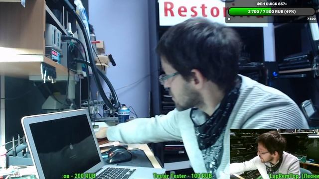 Restori.ru. Стрим №43 MacBook Air A1466 не ставится ОС смотреть онлайн