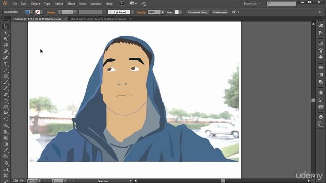 Adobe Illustrator | Class #2 | Panels and Workspaces | @COURSE EXTRA смотреть онлайн