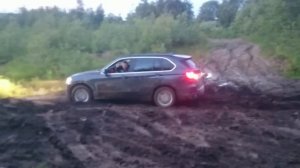 тест BMW X5 F15 на бездорожье