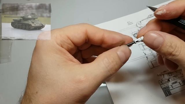 ИС-2 из картона (завершение башни),1/72 смотреть онлайн