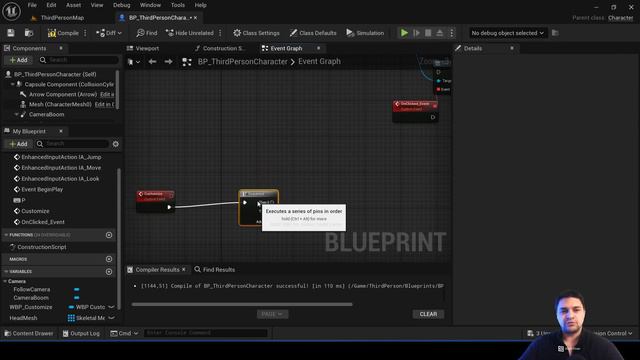 Кастомизация ПЕРСОНАЖА | Уроки Unreal Engine 5 для начинающих