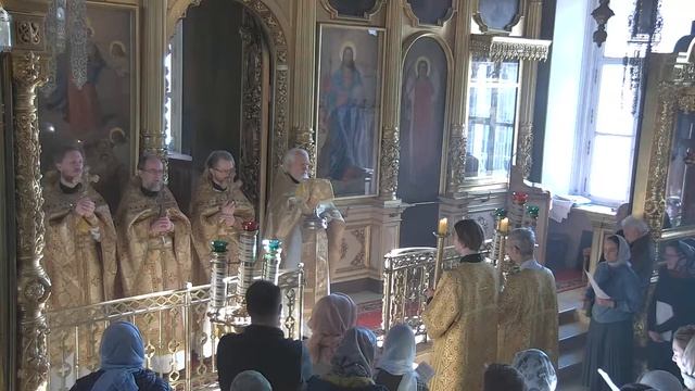 31.10.2021. Воскресенье. Божественная литургия. смотреть онлайн