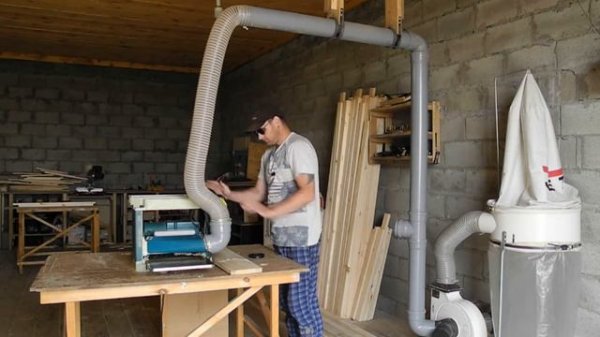 Стружкоотсос JET DC 1200 с рейсмусом