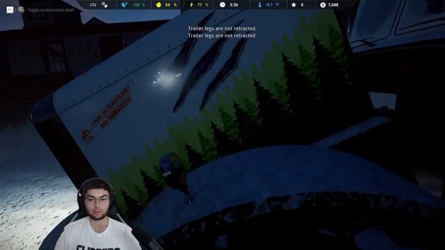 SOVUQ ALYASKAGA SAYOHAT! "AMERIKA ORZUSI" TRUCKDA ISHLAYMIZ - Alaskan Road Truckers смотреть онлайн