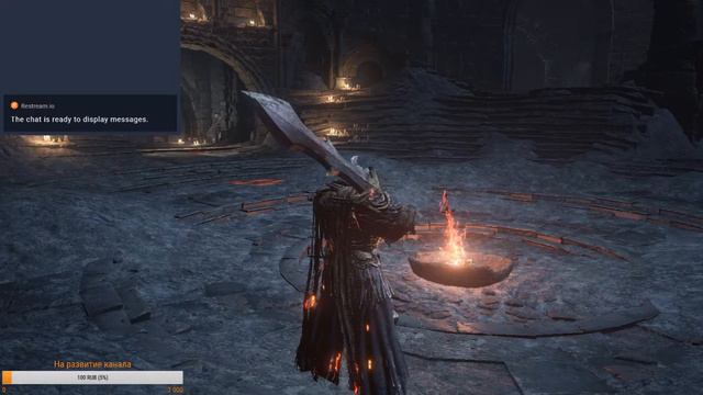 Gameplay: Когда пламя затухает ^_^ DARK SOULS III - The Ringed City Тест смотреть онлайн