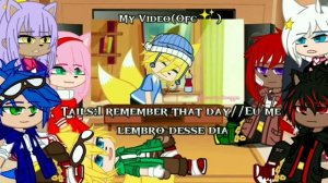 •Sonic characters reacting to themselves•\MY Sonic Au//my shipps-xCheerry rosyyx #reaction #sonic