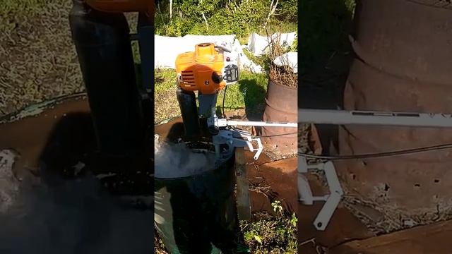 CARVER MHT-3,8S обкатка в бочке