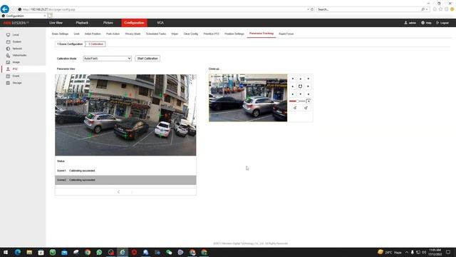 Hikvision TandemVu PTZ Camera смотреть онлайн