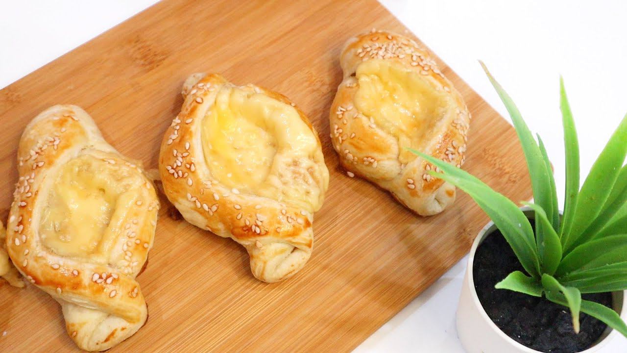 5 МИНУТ И ЗАВТРАК ГОТОВ - Слойки с Сыром и Ветчиной