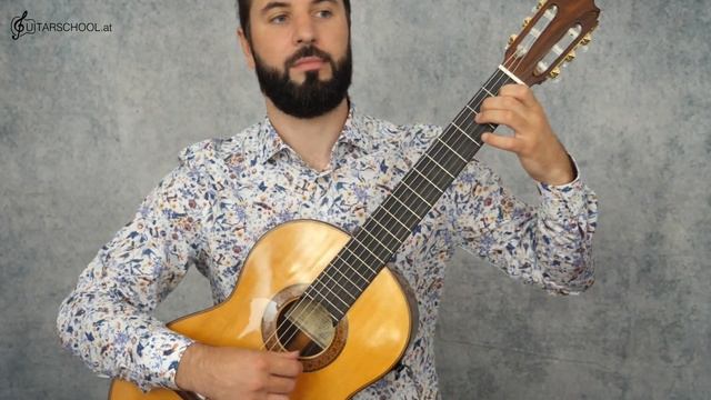 Malaguena auf der Gitarre lernen - Flamencogitarre für Anfänger смотреть онлайн