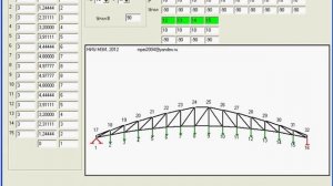 Программы для расчета фермы