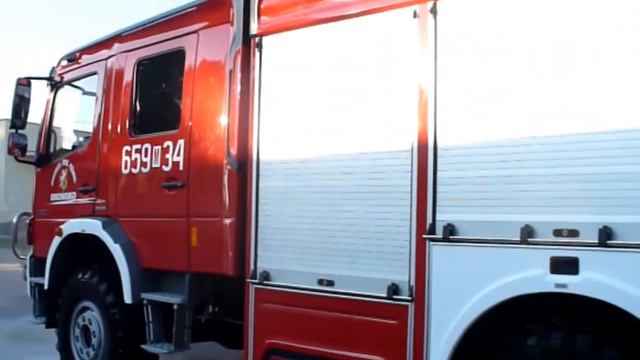 OSP OROŃSKO - GBA 2,5/26 Mercedes Benz Atego 1329 смотреть онлайн