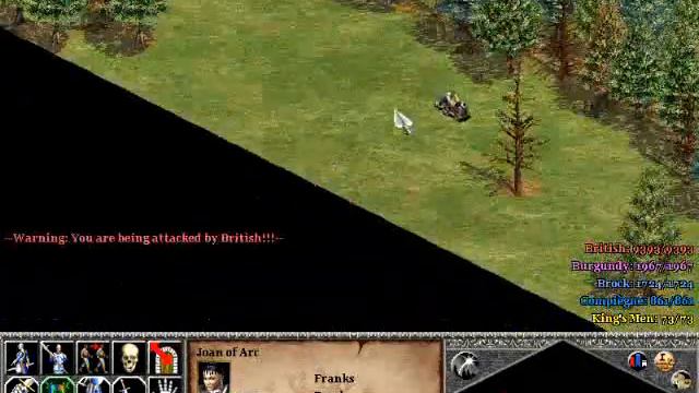 Age of Empires 2: Age of Kings Walkthrough Joan of Arc Part 18- The Siege of Paris Part 1 смотреть онлайн