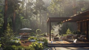 Cozy Spring Morning with Gentle Sunlight on the Porch Ambience ☕ Soothing Piano Instrumental Music