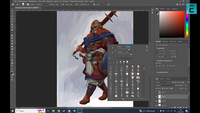 Concept art Feedback #13 \ Персонажи \ Роман Куприянов \ Разбор работы из DIscord. Ошибки и советы. смотреть онлайн