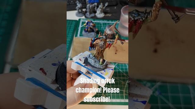 shading orruk champion #warhammer40k #paint #citadel #shade #shading #warhammer #ageofsigmar #orc смотреть онлайн