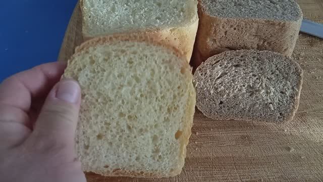 ДВА ВИДА ХЛЕБА ПО ОДНОМУ РЕЦЕПТУ