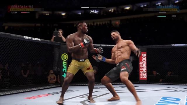 МАССИВНЫЙ УРОД - МОНТАЖ (СЕРЖ И ГАВЕР В UFC 4) смотреть онлайн