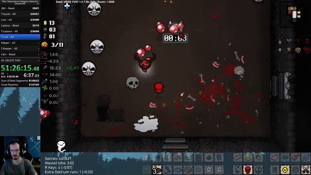 Deadgod% попытка 6 день 10 (стрим #2719)