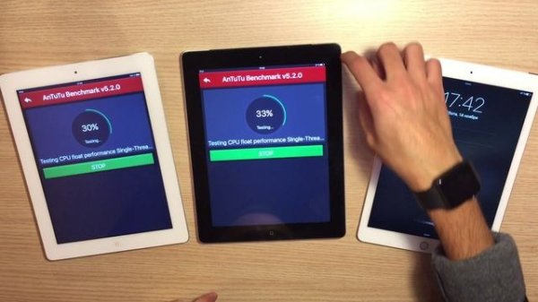 ВЕЛИКОЕ Сравнение iPad 2, iPad 4 и iPad Air 2