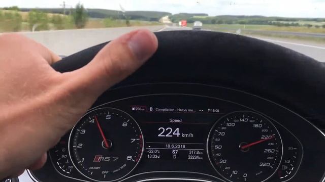 Audi RS7 Performance - 309 Km/h Max Speed