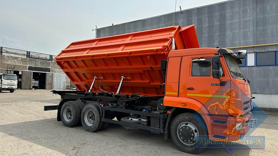 Изготовили самосвал КАМАЗ-65115 с трехсторонней разгрузкой под Заказчика... смотреть онлайн