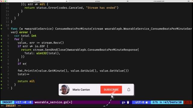 Building a gRPC Service in Golang: Client Streaming RPC (Tutorial) смотреть онлайн