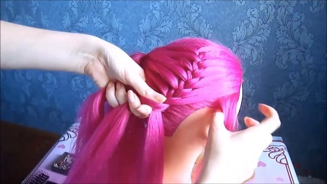 Красивая прическа корона смотреть онлайн