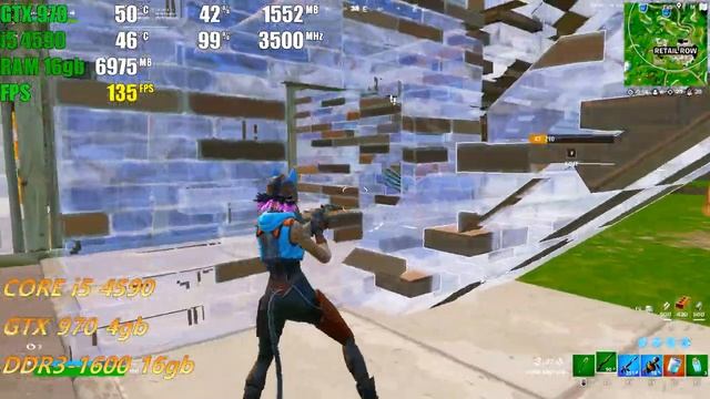 GTX960 GTX970 GTX 1060 GTX 1660Ti×CORE i5 4590/fortnite OG chapter 4 /Season OG/performance /フォートナイ смотреть онлайн