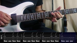 КиШ - Мертвый Анархист (Guitar cover + tab+original vox)  #разборнагитаре