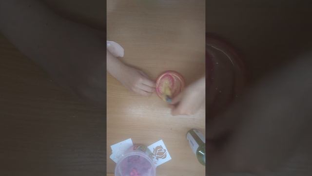 Слайм из маски плёнки и спрэя теймурова