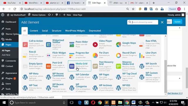 WordPress Theme Development (Visual composer ) || How to build a Visual composer смотреть онлайн