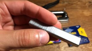 Обзор каленых скоб для степлера Intertool RT-0126 6 мм, Сталь 62112 8 мм, Kubis 01-02-0108 8 мм