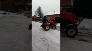 Минитрактор Русич Т-15 с отвалом г. Кемерово