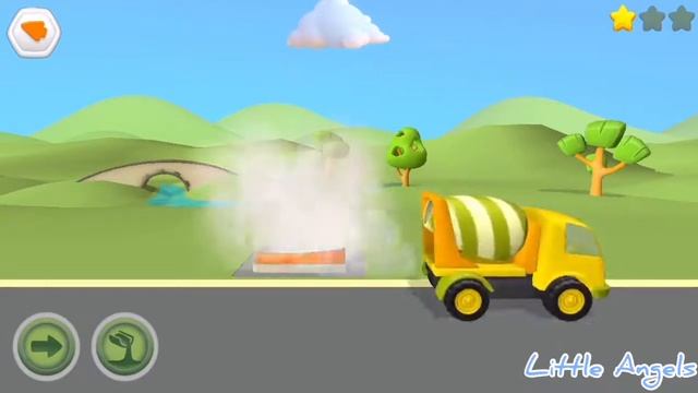 Грузовичек Лева ???? и бетономешалка смотреть онлайн