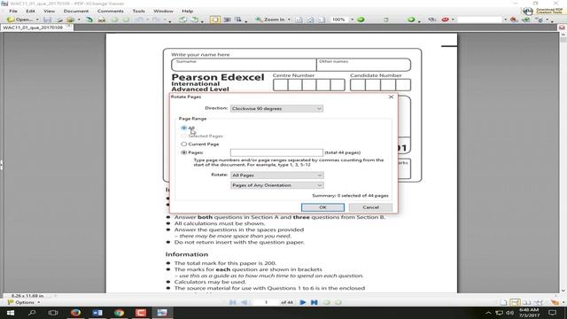 How to rotate PDF files in Pdf Xchange Viewer [Powerful Software, Bangla Tutorial] смотреть онлайн