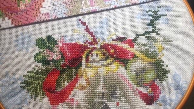 НОВОГОДНИЙ старт от ЧУДЕСНОЙ иглы//ВЫШИВАЛЬНЫЙ УГОЛОК смотреть онлайн