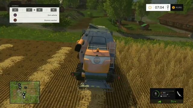 Farming Simulator 15 - PS3 Gameplay