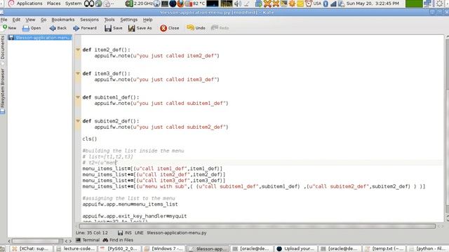 PyS60:Python Symbian Development 9:GUI:Application Menu (English Version) смотреть онлайн