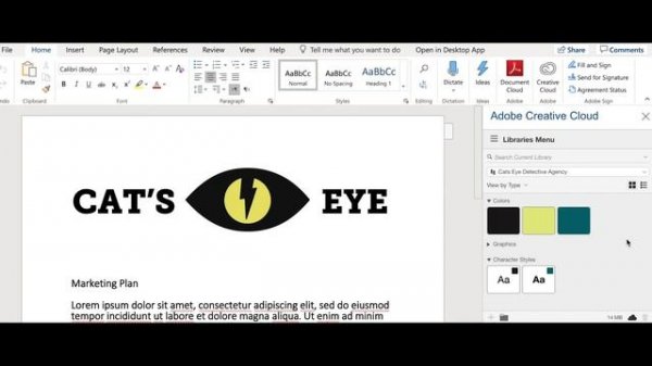 Work Smarter with Creative Cloud Libraries & Microsoft Office 365 | Adobe Creative Cloud