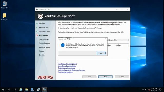 Veritas Backup Exec 21 Installation On Windows Server 2019 || VERITAS Backup Exec 21 смотреть онлайн