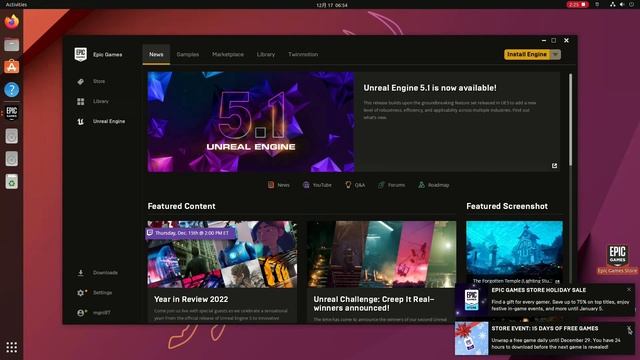 How To Install Unreal Engine 5.1 On Linux