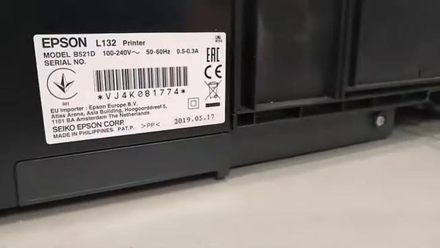 Epson L132 Сброс счетчика отработки памперса смотреть онлайн