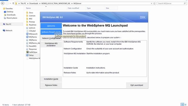 IBM WebSphere MQ File Transfer Edition ( WMQFTE ) - Installation - Video 1 смотреть онлайн