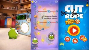 Ам Ням Cut the Rope Time Travel #1 Средние Века прохождение Игровое видео Let's play