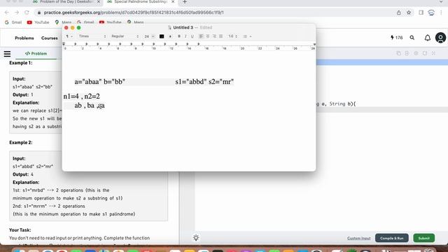 Special Palindrome Substrings | GFG POTD | 15th Mar 2023 | Strings | MakeMyTrip | Problem Of the Da смотреть онлайн