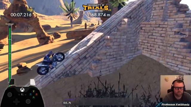 Hard Wheeling 500m (Eventually!)!!! Trials Fusion смотреть онлайн