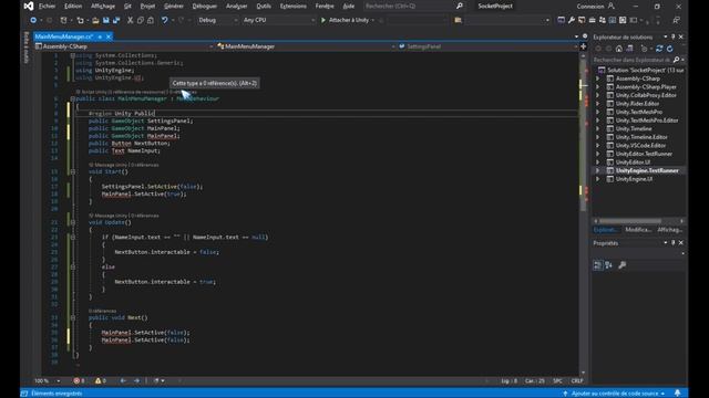 Unity Socket-Project, Préparation du projet et HUD смотреть онлайн